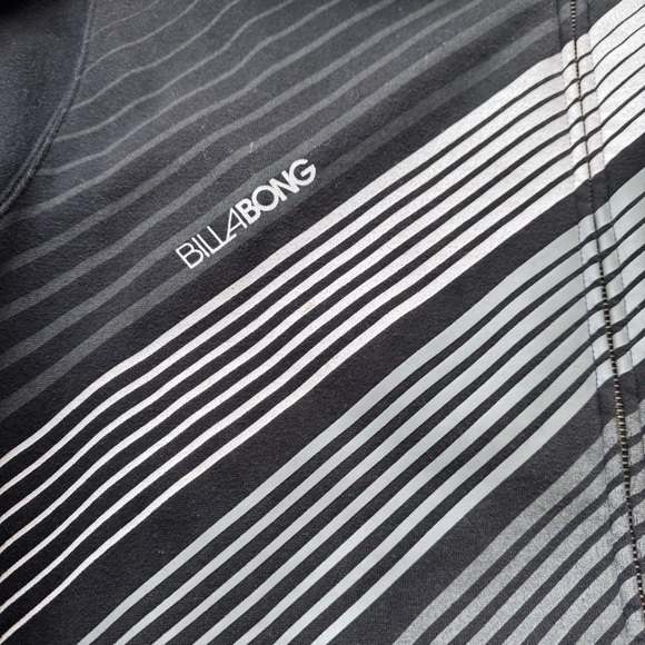 Y2K BILLABONG BLACK ZIP UP HOODIE - XL BOYS - Picture 10 of 15